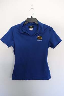Best Buy Blue Logo Short Sleeve Polo Shirt Size Small